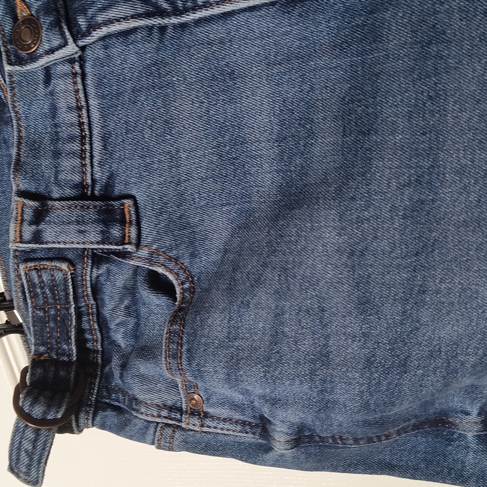 Scoop Carpenter Barrel Blue Jeans Women's Size 8 10 - Picture 2 of 7